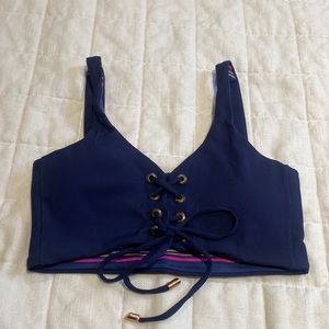Maaji navy swim top